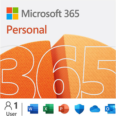 100p, Office 365 PERSONNEL, abonnement d'un an - Pour PC, Mac, iOS, Android et Chromebook.