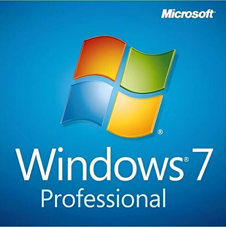 106p, Microsoft Windows 7 Professionnel 32/64 bits - Clé de produit à vie